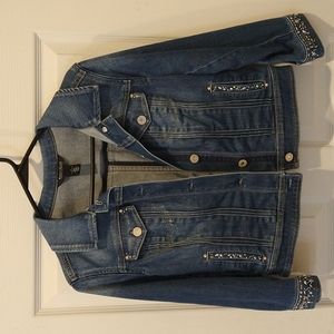 White House Black Market jean jacket